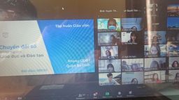 TẬP HUẤN HỆ THỐNG ONLINE LEARNING - Những chia sẻ của chúng tôi