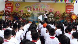 VUI HỘI KHAI GIẢNG TẠI MẠC ĐĨNH CHI - NGÔI TRƯỜNG HẠNH PHÚC