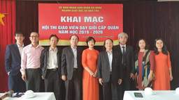 Hội thi Giáo viên giỏi môn Vật lý quận Ba Đình tại THCS Mạc Đĩnh Chi