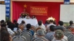 HỘI NGHỊ TIẾP XÚC CỬ TRI VỚI CHUYÊN ĐỀ : NÂNG CAO CHẤT LƯỢNG DẠY VÀ HỌC TRƯỜNG THCS MẠC ĐĨNH CHI TRONG GIAI ĐOẠN MỚI