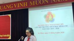 ĐẠI HỘI CHÁU NGOAN BÁC HỒ TRƯỜNG THCS MẠC ĐĨNH CHI