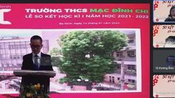 Lễ sơ kết học kỳ I năm học 2021 - 2022