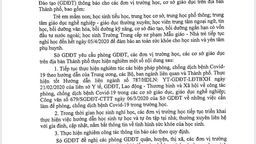 THÔNG BÁO VỀ THỜI GIAN NGHỈ HỌC TUẦN  TỪ 23/3/2020 ĐẾN 05/4/2020