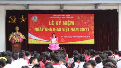 KỶ NIỆM NGÀY NHÀ GIÁO VIỆT NAM 20 - 11 - 2018