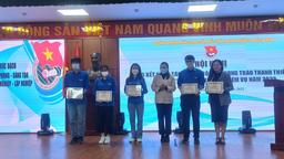 Chi đoàn trường THCS Mạc Đĩnh Chi nhận Giấy khen vì có thành tích xuất sắc trong các hoạt động năm 2021