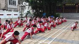 Tiết học thể chất bổ ích - lý thú