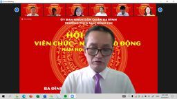 Hội nghị Viên chức – Người lao động năm học 2021 – 2022 của trường THCS Mạc Đĩnh Chi