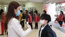 Ngày học đầu tiên sau kỳ nghỉ dịch