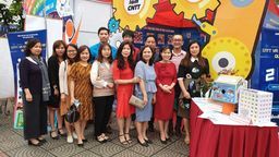 GIÁO VIÊN - HỌC SINH NHÀ TRƯỜNG HÀO HỨNG THAM GIA NGÀY HỘI CNTT QUẬN BA ĐÌNH LẦN THỨ V