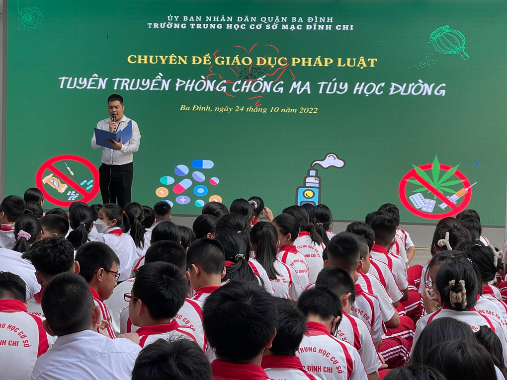 Chuyên đề Giáo dục Pháp luật: TUYÊN TRUYỀN MA TÚY HỌC ĐƯỜNG