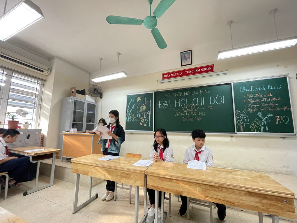 Tưng bừng Đại hội các Chi đội, năm học 2022-2023 tại trường THCS Mạc Đĩnh Chi