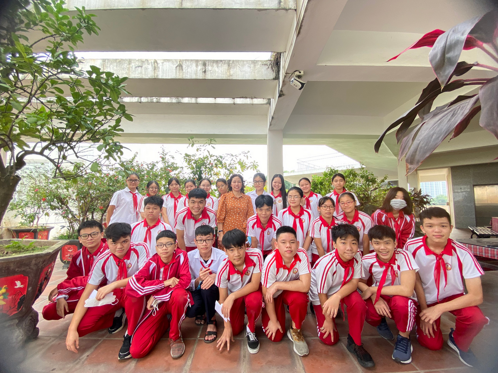 Gặp mặt đội tuyển học sinh giỏi cấp quận