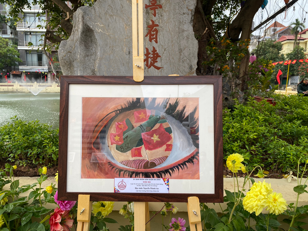 Giải Ba cấp quận cuộc thi vẽ tranh