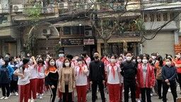 Trường THCS Mạc Đĩnh Chi hưởng ứng "Ngày chạy Olympic vì sức khỏe toàn dân"