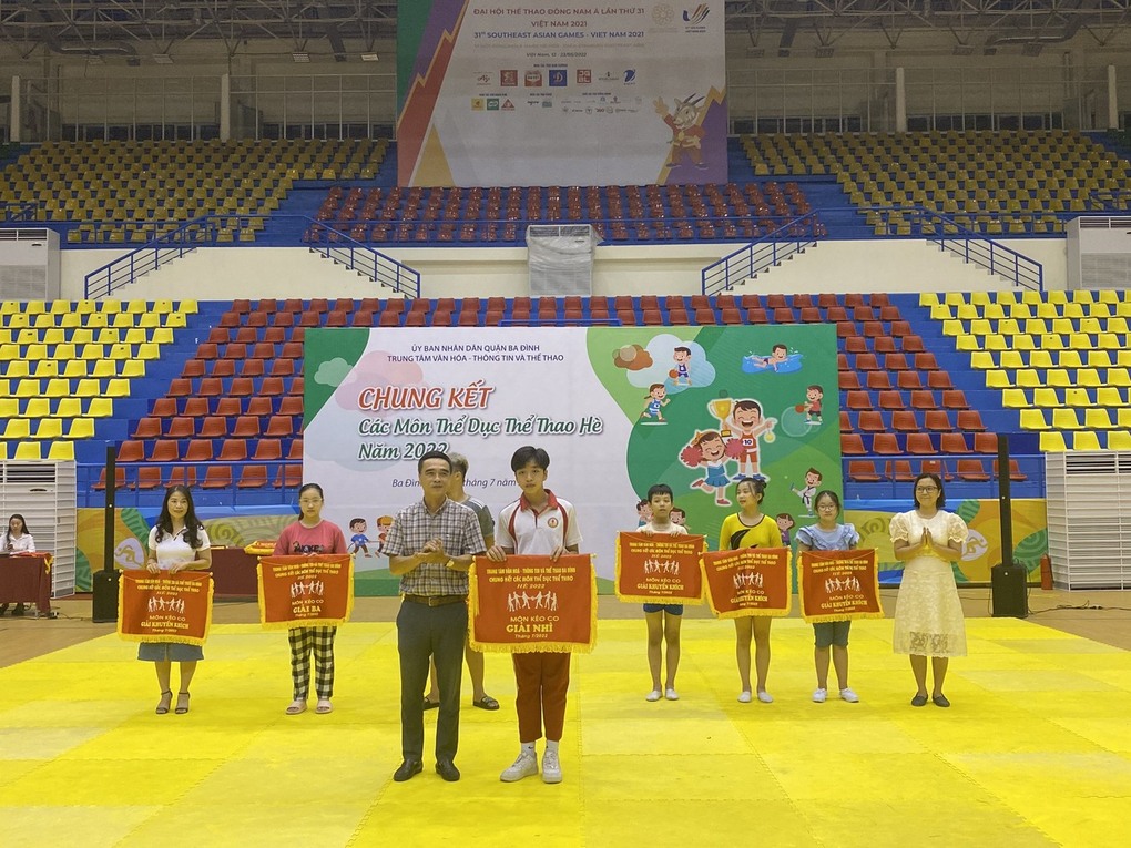 Học sinh trường THCS Mạc Đĩnh Chi tham gia Chung kết các môn Thể dục Thể thao Hè năm 2022