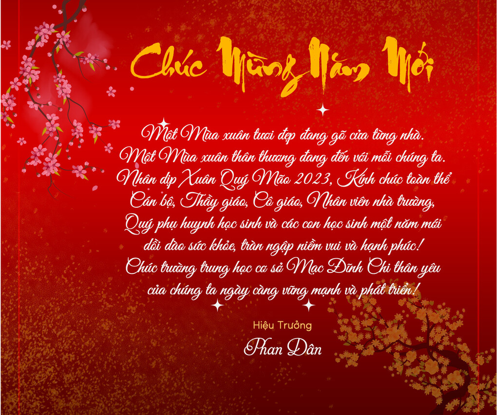 Chúc Mừng Năm Mới 2023