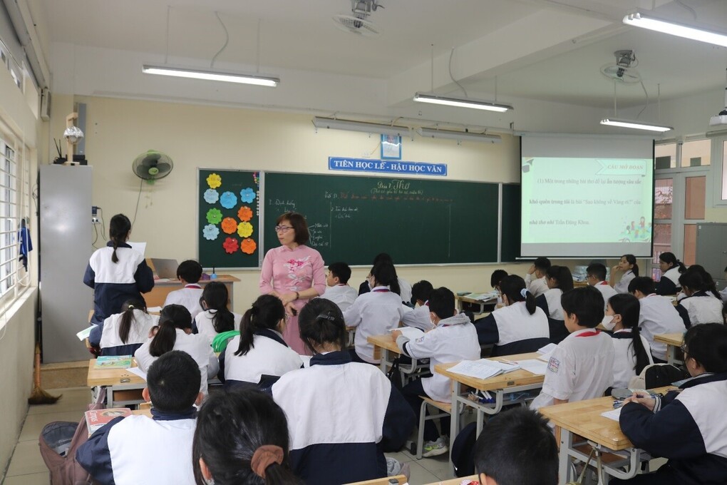 Hội thi Giáo viên dạy giỏi cấp quận môn Ngữ văn