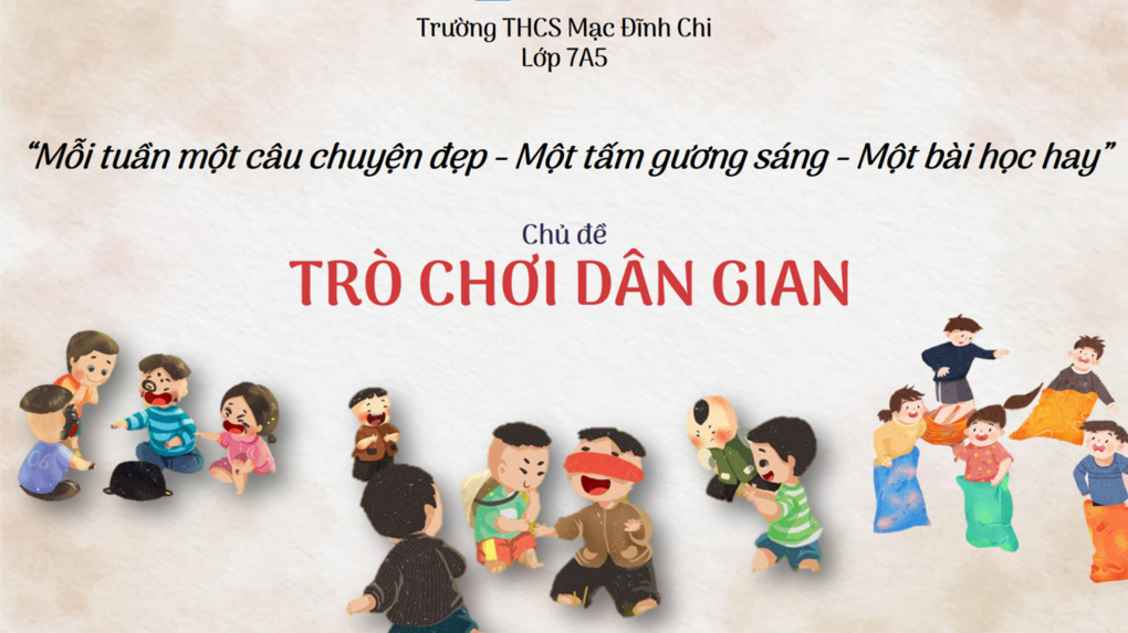 Tiết sinh hoạt dưới cờ của lớp 7A5 có gì đặc biệt?