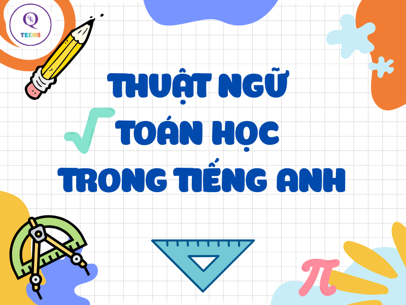 Thuật ngữ Toán trong Tiếng Anh