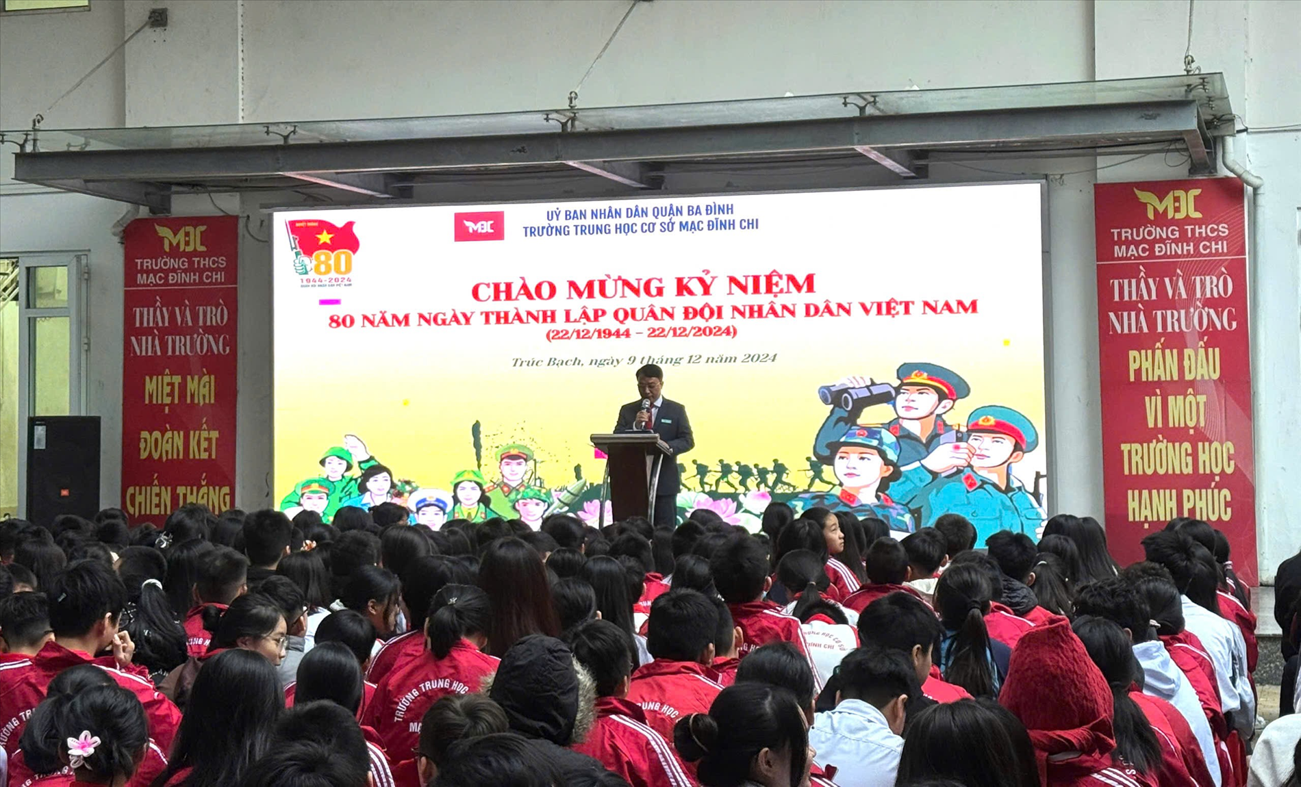 Chương trình chào mừng kỷ niệm 80 năm ngày Thành lập QĐND Việt Nam (22/12/1944 – 22/12/2024)