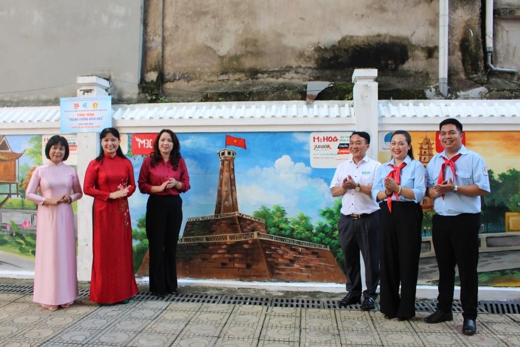 Tuổi trẻ Ba Đình khánh thành 2 công trình ý nghĩa chào mừng Đại hội đại biểu Đảng bộ TP Hà Nội