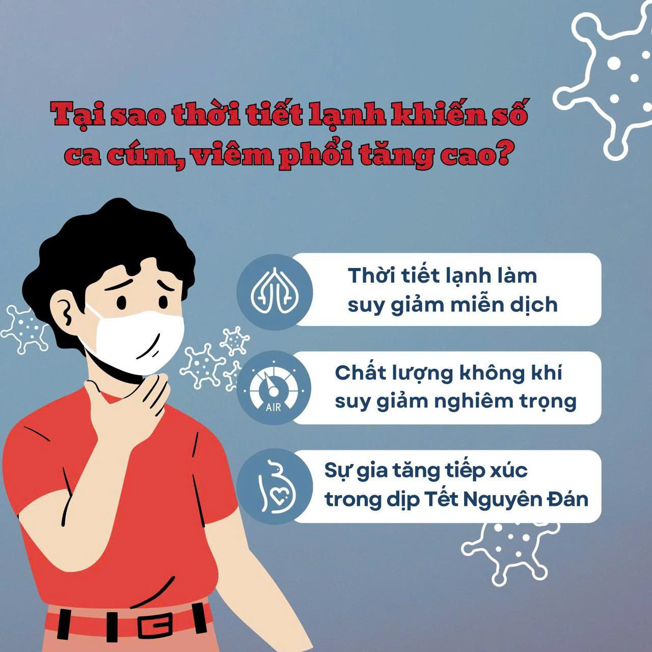 Nguyên nhân và cách phòng ngừa cúm