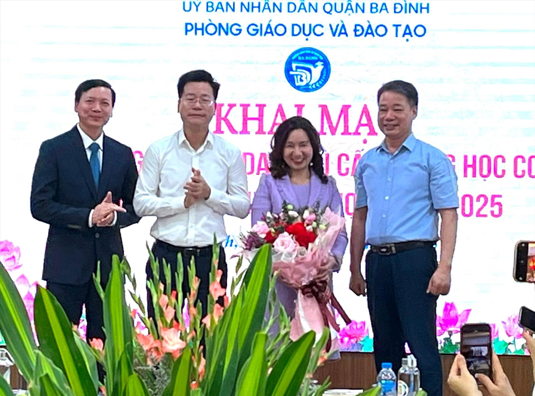 Giáo viên trung học cơ sở quận Ba Đình thi dạy giỏi