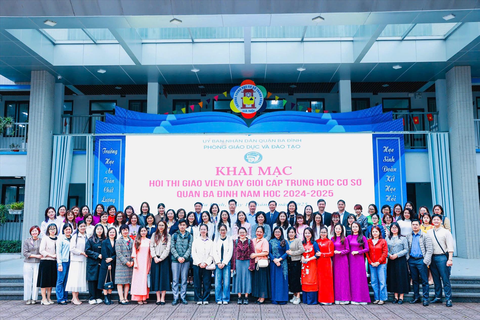 Ba Đình nâng cao chất lượng giáo dục với hội thi giáo viên dạy giỏi cấp THCS