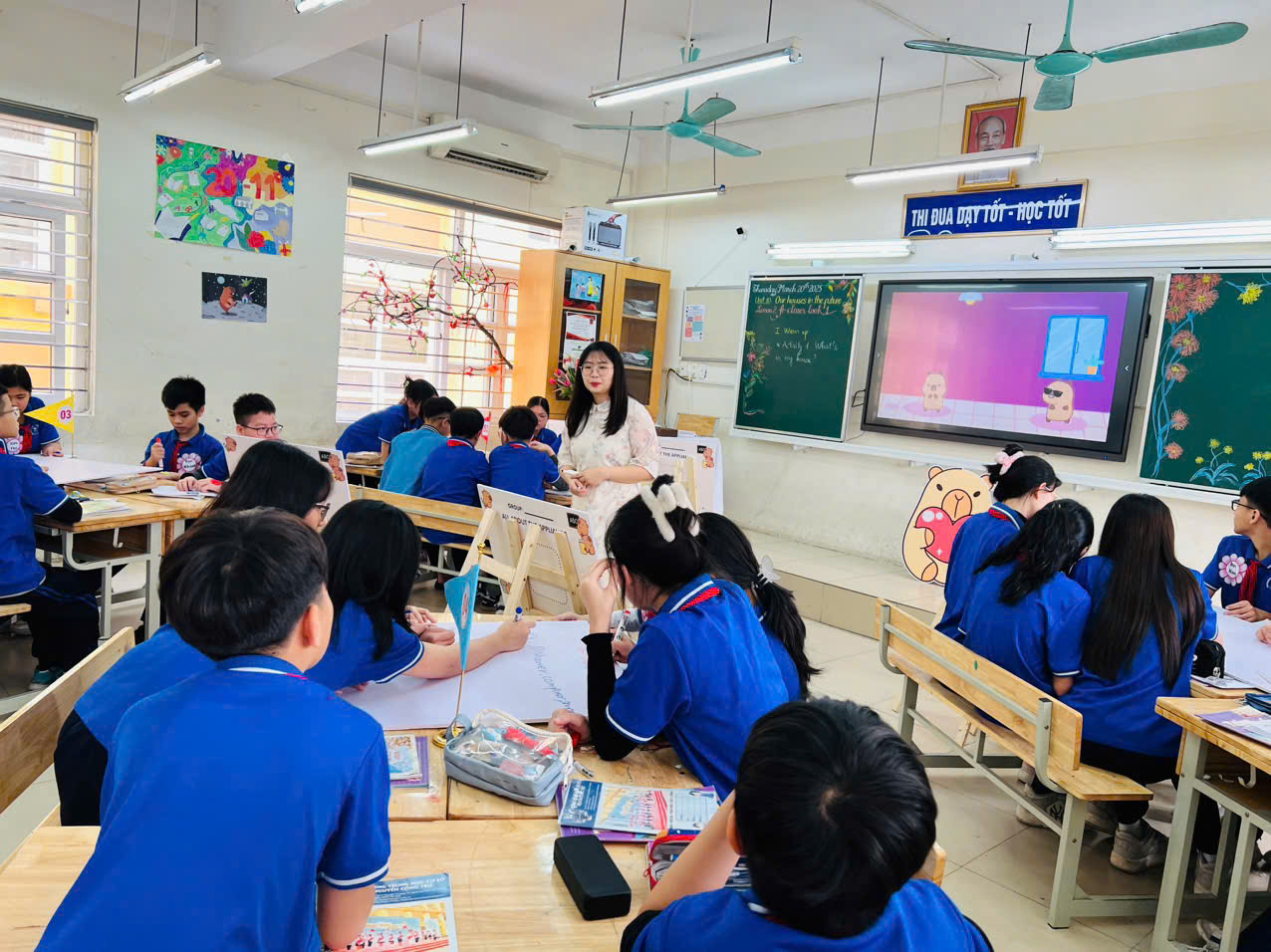 Hội thi giáo viên dạy giỏi cấp quận năm học 2024 - 2025: môn Tiếng Anh