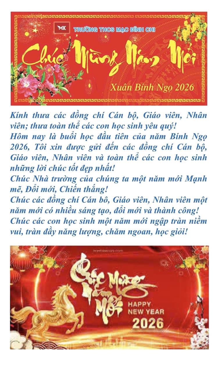 Chúc mừng năm mới Xuân Bính Ngọ 2026
