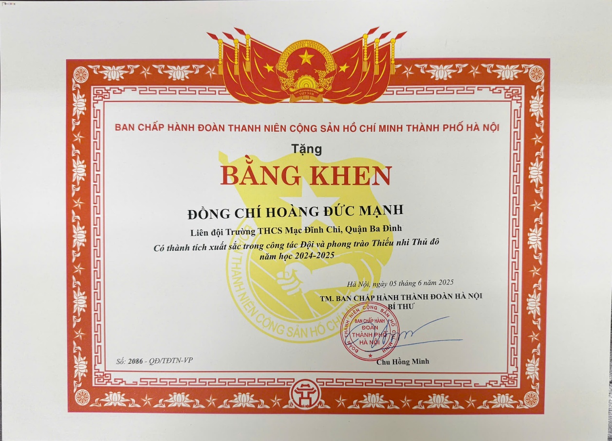 A certificate of achievement with red and white border

AI-generated content may be incorrect.